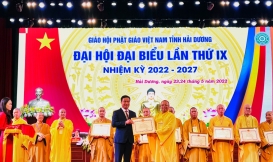 Đại hội đại biểu Phật giáo tỉnh Hải dương khoá 9 nhiệm kì 2022-2027