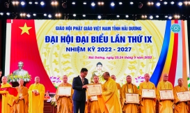 Đại hội đại biểu Phật giáo tỉnh Hải dương khoá 9 nhiệm kì 2022-2027