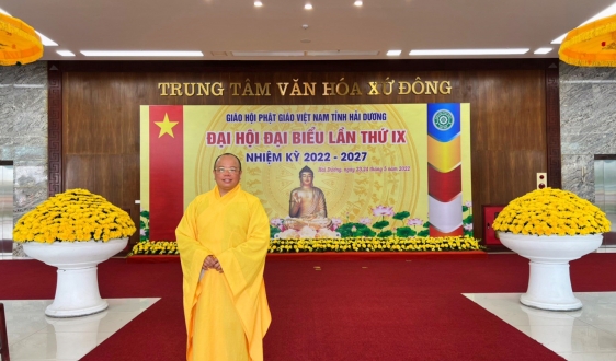 Đại hội đại biểu Phật giáo tỉnh Hải dương khoá 9 nhiệm kì 2022-2027